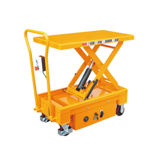 冠航牌雙剪單剪叉電動升降平臺車廠家直銷